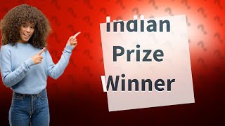 Who is the only Indian winner of Abel Prize [upl. by Adriano616]