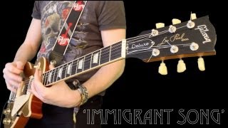 Immigrant Song by Led Zeppelin  Instrumental Cover by Karl Golden [upl. by Feinleib]