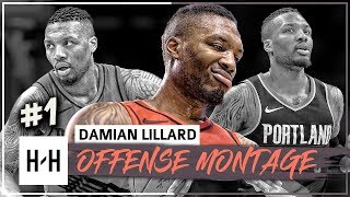 Damian Lillard MVP Montage Full Offense Highlights 20172018 Part 1  Clutch Shots DAME TIME [upl. by Amsirahc]