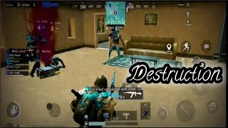 Destruction  PUBG Mobile  Redmi Note 8 Pro [upl. by Thamora]