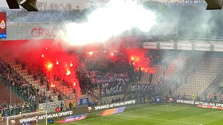 PL Cracovia  Wisła Kraków Derby TS Fans 20220501 [upl. by Pedaias223]