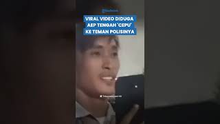 quotSAYA LANGSUNG NGEDOWNquot Kata Diduga Sosok Aep Tengah Cepu ke Teman Polisi seusai Saka Tatal Muncul [upl. by Yblek506]