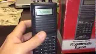 Radio Shack Pro43 Radio Scanner [upl. by Narud]