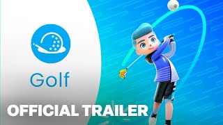 Nintendo Switch Sports Golf Update and Overview Trailer [upl. by Neerak]