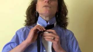 How To Tie A Bow Tie Easy Step By Step Bow Tying Lesson from Bowtiecom [upl. by Arel]