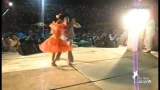 Bailando Joropo Llanero Alejandro Diaz y Luisa Larga desde Barinas Venezuela [upl. by Parry]