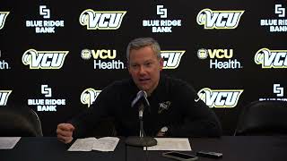 VCU Mens Basketball postgame press conference UMES Dec 22 2023 [upl. by Odlavu]