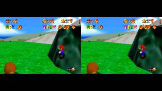 Super Mario 64  Footrace with Koopa the quick 94TAS [upl. by Kidder]