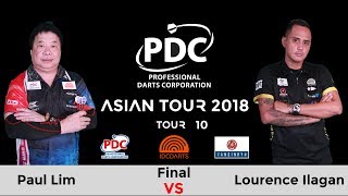 2018 PDC Asian Tour 10 Taipei Final  Lourence Ilagan vs Paul Lim [upl. by Dustin188]