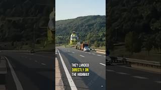 Heroic Pilot Saves 5 People By Landing On The Highway heroic rescue [upl. by Ahsekin]