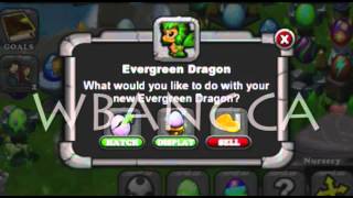 How to breed Evergreen Dragon in DragonVale [upl. by Pirnot842]