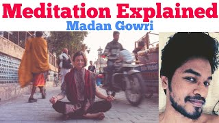 Meditation Explained  Tamil  Madan Gowri  MG [upl. by Anahsor]