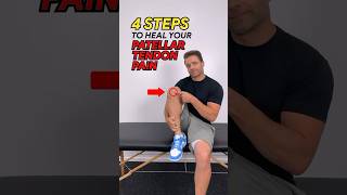 How To Fix Patellar Tendonitis Knee Pain  4 Simple Steps At Home [upl. by Einhapets]