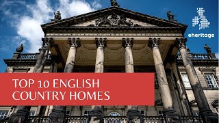 Top 10 Best Country Homes in England [upl. by Aldarcie]