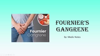 Fourniers gangrene  risk factors clinical features investigation LRINEC score treatment [upl. by Alvy]