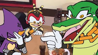 Chaotix Comic Dub quotYou Shouldnt Be Sadquot [upl. by Trinetta]