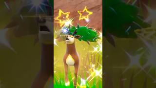 Shiny Sawsbuck✨ Day 190366pokemon gaming subscribe shorts sub pokemongo shiny poketuber [upl. by Laehcor817]