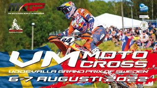 MXGP Uddevalla VM Motocross 67 augusti 2022 [upl. by Onin]