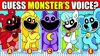 IMPOSSIBLE 🔊 Guess The Voice  Smiling Critters  POPPY PLAYTIME CHAPTER 3 Billie Bust Up Monsters [upl. by Nance]