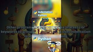 Indentationin in Python Programming python coding programming indentation [upl. by Danie]