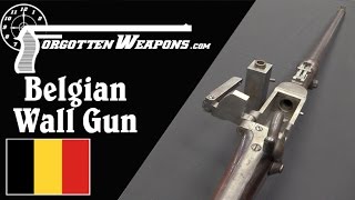 Belgian 75 Caliber Percussion Wall Gun [upl. by Nodnil]