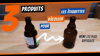 Astuce Comment décoller les étiquettes sur les bouteilles de bière même les plus difficiles [upl. by Clite]