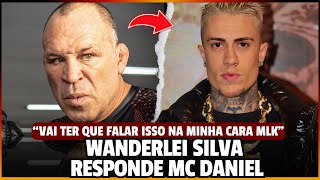 WANDERLEI SILVA RESPONDE MC DANIEL [upl. by Ahsienat]