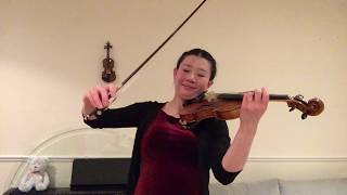 ABRSM Grade 5 Violin Exam 20202023 C2 Night Song and Pantomime [upl. by Wyatt]