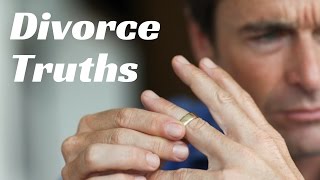 Truth About Divorce  What Do Men Need To Know [upl. by Annoved]