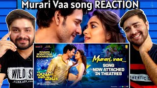 Murari Vaa Song Reaction  Sarkaru Vaari Paata  Mahesh Babu and Keerthy Suresh  Thaman S [upl. by Cupo]