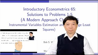 Solutions to Problems 15 Chapter 15 Instrumental Variables Estimation and Two Stage Least Squares [upl. by Enihpesoj]