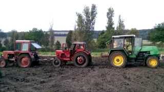 MTS 80  MTS 50 vs ZT 323  4Traktorentreffen Gorsleben [upl. by Ailisab]