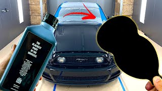 Spraying a Car in the New BLACKEST PAINT in the UNIVERSE  Black 40 Darker than Musou [upl. by Darelle659]