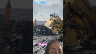 Biggest excavator in UK short excavator biggest [upl. by Lapointe442]