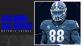 Building The Board Defense Tackle  Dallas Cowboys 2023 [upl. by Alfi]