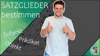 SATZGLIEDER bestimmen  DEUTSCH QA [upl. by Anierdna]