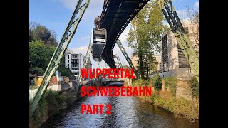 Wuppertal Schwebebahn Hanging Railway in Germany Part 2 shorts [upl. by Lebisor]