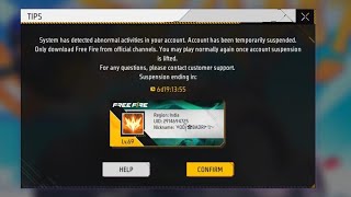 How To Unban Free Fire Id  Free Fire Id Unban Kaise Kare [upl. by Aerdnaek]