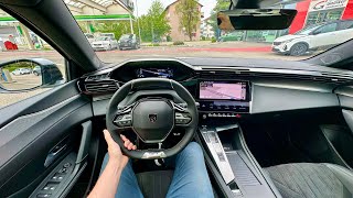 New Peugeot 308 SW GT 2023 Test Drive POV [upl. by Kampmeier]