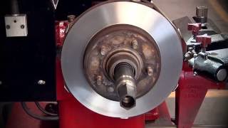 Brake Lathe  Resurface Disc Rotors and Brake Drums with Ranger BendPak [upl. by Runck]