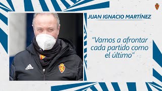 Rueda de prensa de Juan Ignacio Martínez  232022  Real Zaragoza [upl. by Camel]