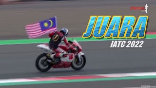 Hakim Danish Juara Idemitsu Asia Talent Cup 2022 IATC  Rakyat Malaysia Berbangga [upl. by Thia]