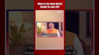 NDTV Exclusive Where Is The Stock Market Headed On June 4th [upl. by Vallonia]