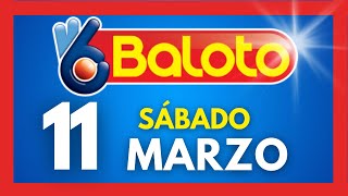 Resultados del BALOTO REVANCHA del sabado 11 de MARZO de 2023 [upl. by Lerad]