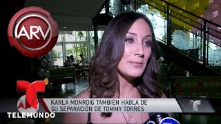 Karla Monroig habla de su separación de Tommy Torres  Al Rojo Vivo  Telemundo [upl. by Lorianna56]