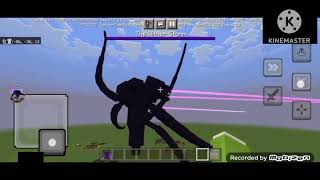 Minecraft mcpe Engender wither storm addon new snb [upl. by Lynnell]