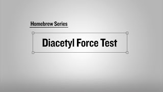 Diacetyl Force Test [upl. by Ranite]