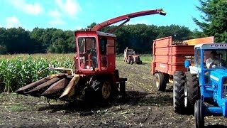 Sperry New Holland 1880 met Ford 5000 en County [upl. by Attikram]