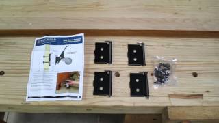 Rockler Workbench Caster Kit with New QuickRelease Plate Review  Glass Impressions [upl. by Paterson]