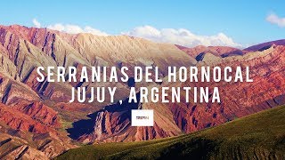 Las Serranias del Hornocal un paraíso oculto en la quebrada de Humahuaca [upl. by Ailecec]